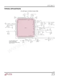 LTC3611IWP Datasheet Page 23