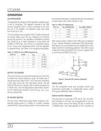 LTC6948IUFD-4 Datasheet Page 20