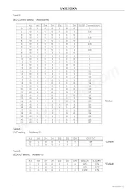 LV52206XA-MH Datasheet Page 7