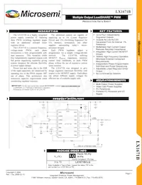 LX1671BCLQ-TR Datasheet Cover
