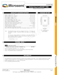 LX1671BCLQ-TR Datasheet Page 2