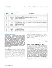 MAX12900ATJ+W Datasheet Page 23