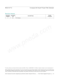 MAX14713EWL+TCKA Datasheet Page 10