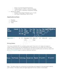 MAX14743AEWC+T Datasheet Page 2