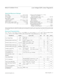 MAX1510ETB+TGC1 Datasheet Page 2