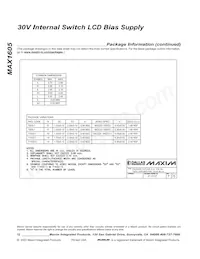 MAX1605EUT#G16 Datasheet Page 12