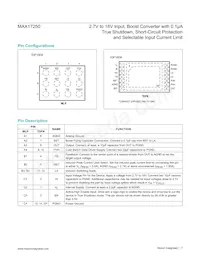 MAX17250ANC+ Datasheet Page 7