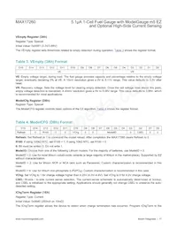 MAX17260SEWL+ Datasheet Page 17