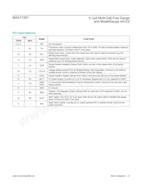 MAX17261METD+T Datasheet Page 12