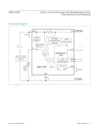 MAX17262REWL+ Datasheet Page 13