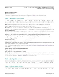 MAX17262REWL+ Datasheet Page 17