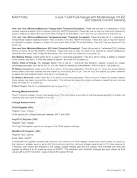 MAX17262REWL+ Datasheet Page 22