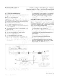 MAX17271ETE+T Datasheet Page 23