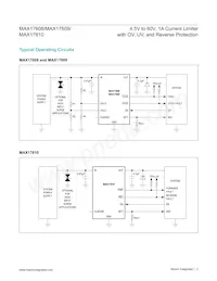 MAX17608ATC+T Datasheet Pagina 2