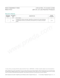 MAX17608ATC+T Datasheet Page 21