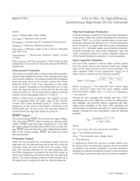 MAX17761ATC+T Datasheet Page 11