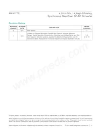 MAX17761ATC+T Datasheet Page 17
