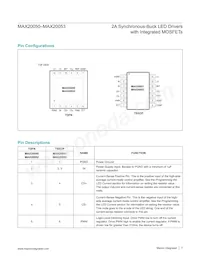 MAX20050ATC/V+ Datasheet Pagina 7