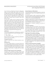 MAX20050ATC/V+ Datasheet Page 13