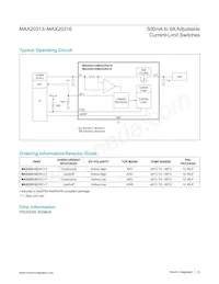 MAX20315EWC+ Datasheet Page 13