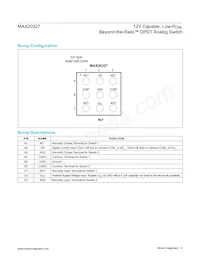 MAX20327EWL+ Datasheet Page 9
