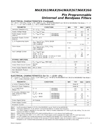 MAX263BC/D Datasheet Page 3