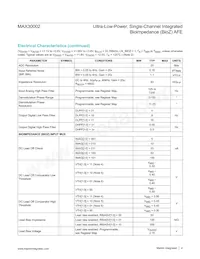 MAX30002CWV+T Datasheet Page 4