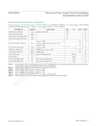 MAX30002CWV+T Datasheet Pagina 7