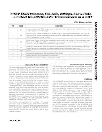 MAX3062EEKA#G16 Datasheet Page 11