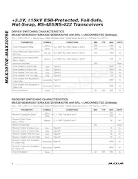 MAX3077EESA/GG8 Datasheet Page 4