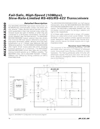 MAX3088CSA+TG035 Datasheet Page 14