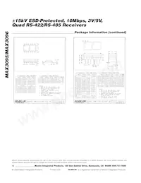 MAX3095ESE/GG8 Datasheet Page 12