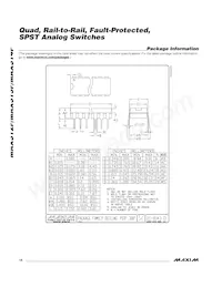 MAX313FESE+TG52 Datasheet Pagina 14