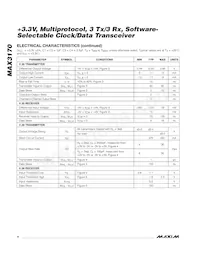 MAX3170CAI+TG52 Datasheet Pagina 4