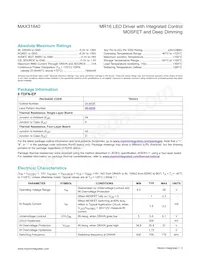 MAX31840ATA+ Datasheet Pagina 3