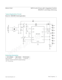 MAX31840ATA+ Datasheet Page 12