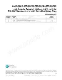 MAX3225CTP+ Datasheet Page 19