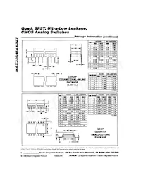 MAX327C/D Datasheet Page 8