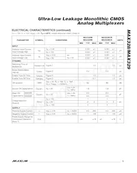 MAX328CPE+G002 Datasheet Page 3