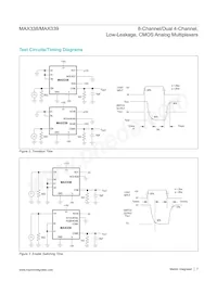 MAX338ETE-T Datasheet Page 7