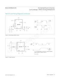 MAX338ETE-T Datasheet Page 8