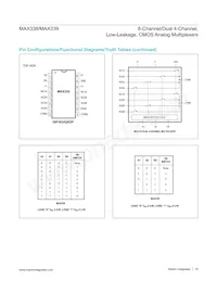 MAX338ETE-T Datasheet Page 10