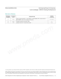 MAX338ETE-T Datasheet Page 13