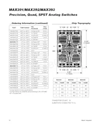 MAX392C/D Datasheet Page 10