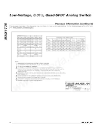 MAX4735ETE+ Datasheet Page 12