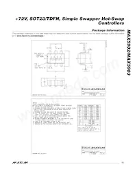MAX5902AAETT+ Datasheet Page 13