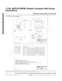 MAX5902AAETT+ Datasheet Page 14