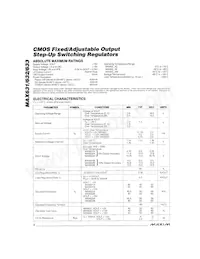 MAX633BC/D Datasheet Page 2