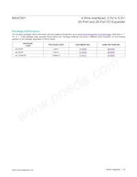 MAX7301ATL+TG035 데이터 시트 페이지 16