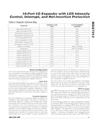 MAX7313ATG+TGC1 Datasheet Page 13